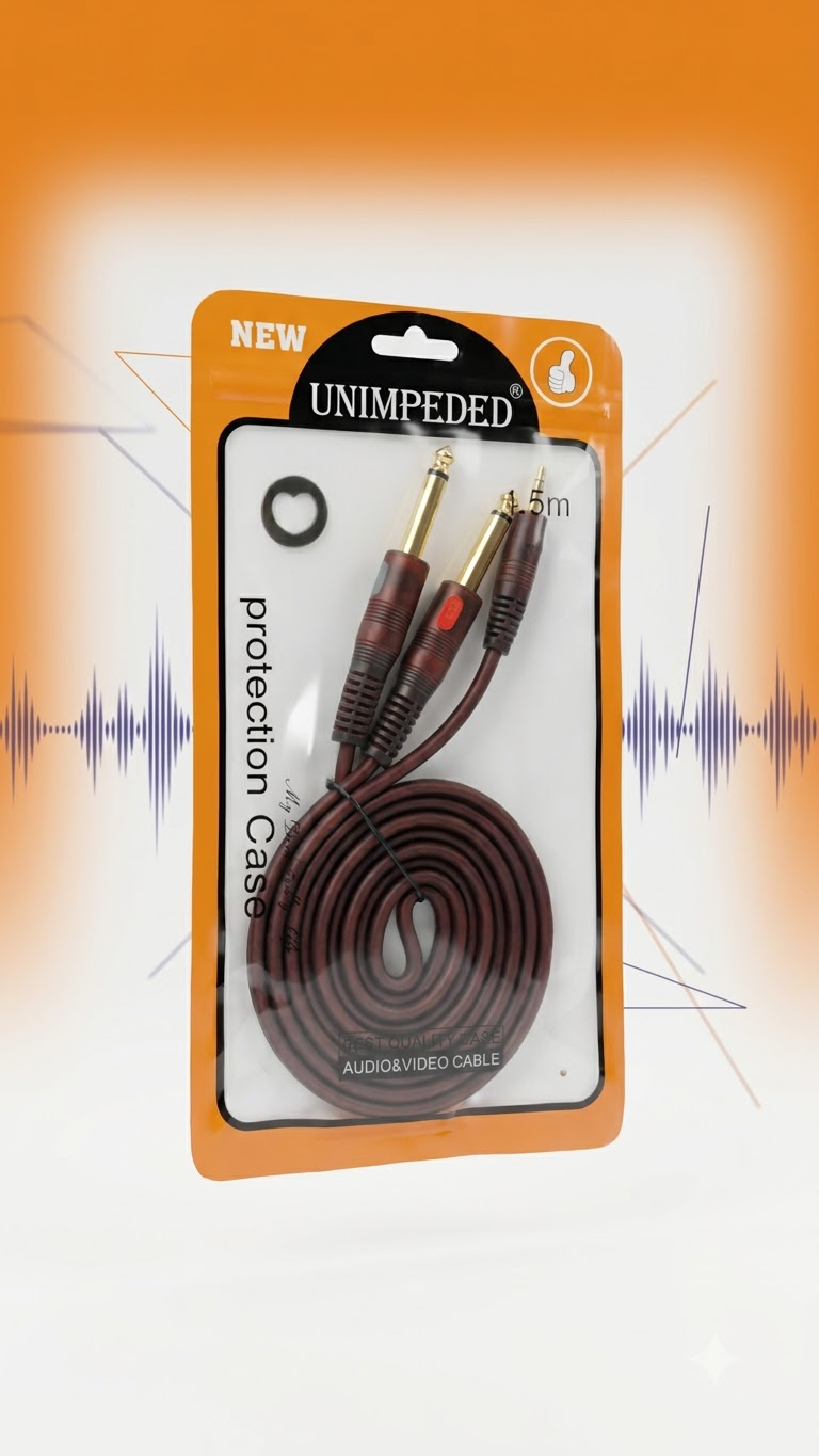 Audio cable 2 in 1 - Image 1