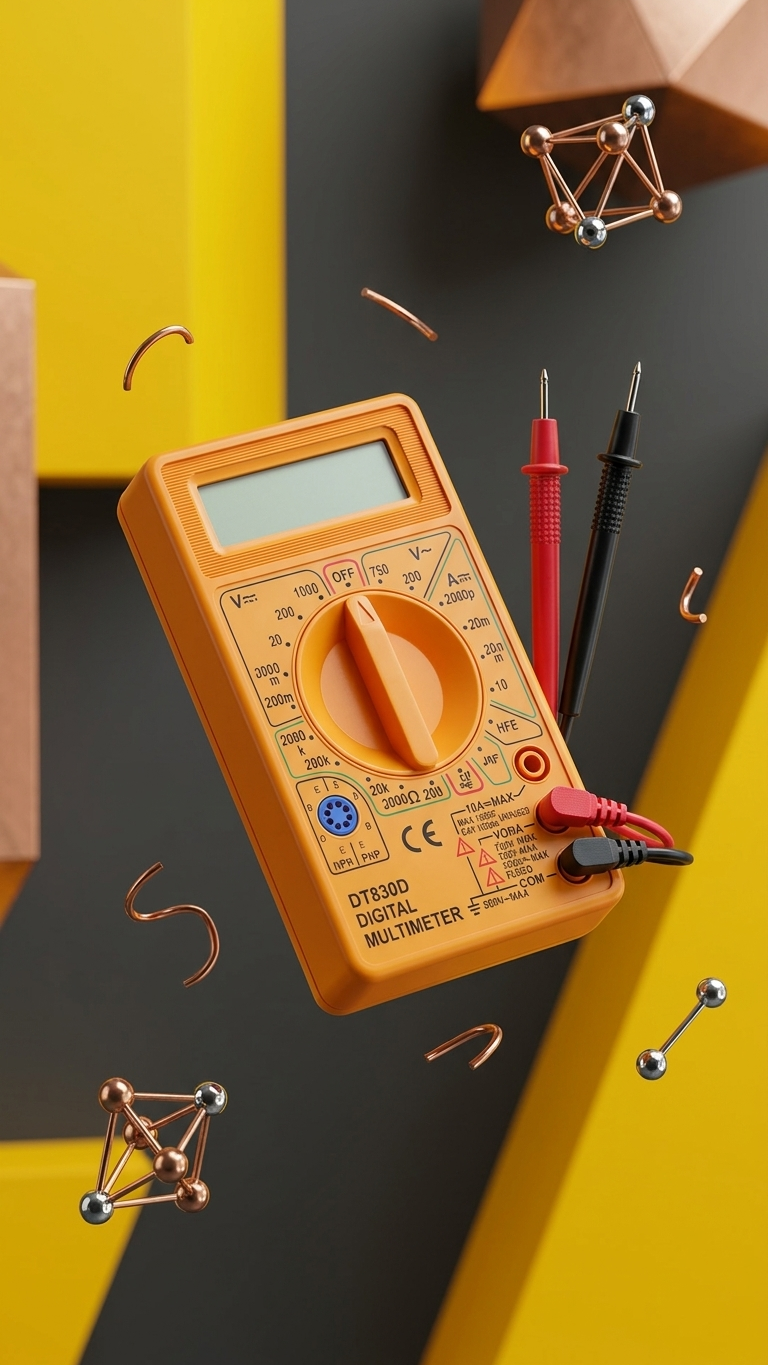 Multimeter DT830D - Image 4