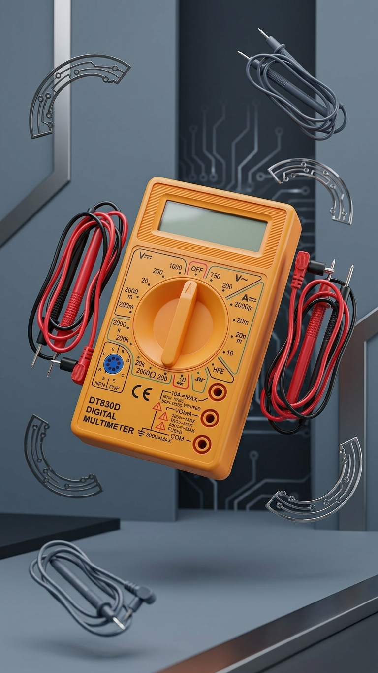 Multimeter DT830D - Image 1
