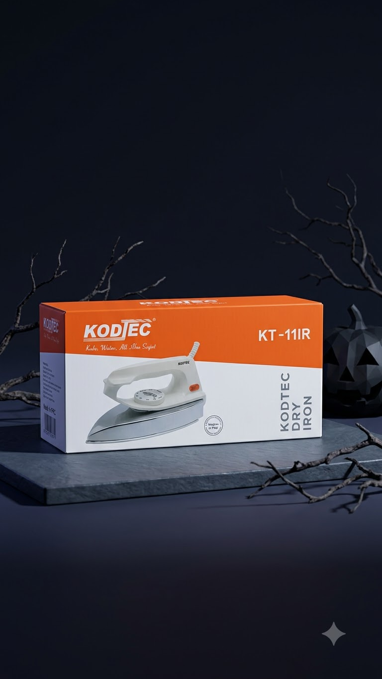 Pasi ya umeme kodtec dry iron - Image 3