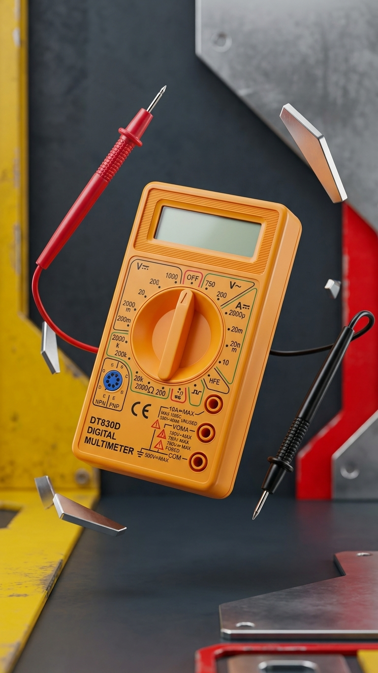 Multimeter DT830D - Image 3